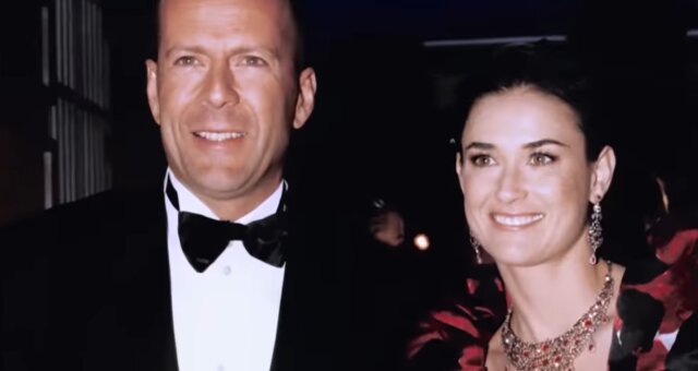 Bruce Willis und Demi Moore. Quelle: Screenshot Youtube