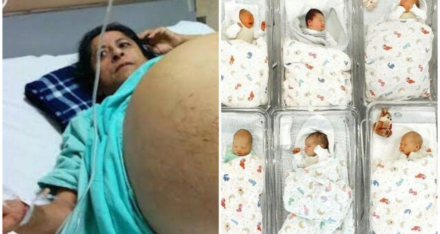 Frau brachte elf Babys auf einmal zur Welt. Quelle: Screenshot Youtube