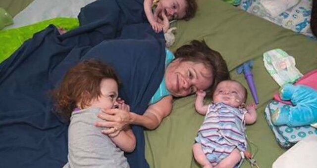 Stacey Herald und ihre Kinder. Quelle: Screenshot Youtube
