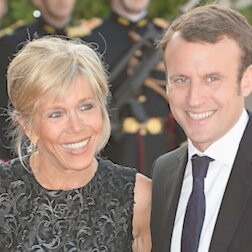 Brigitte und Emmanuel Macron. Quelle: Screenshot Youtube