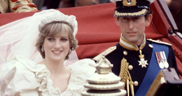 Prinz Charles und Prinzessin Diana. Quelle: Screenshot Youtube