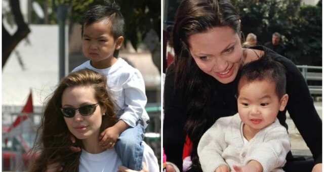 Angelina Jolie und ihr Adoptivsohn Maddox. Quelle: Screenshot Youtube