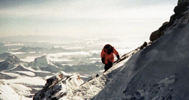 Mark Inglis beim Aufstieg auf den Berg.Quelle: Screenshot YouTube